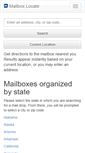 Mobile Screenshot of mailboxlocate.com